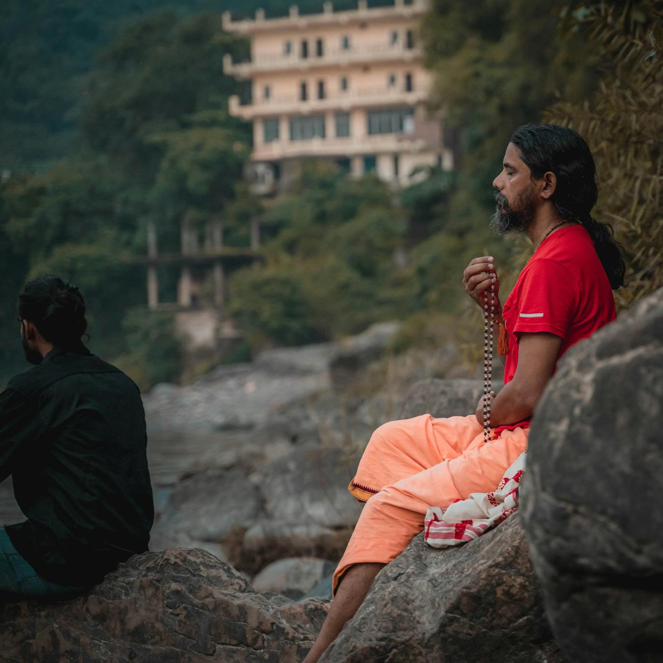 Meditation by the river